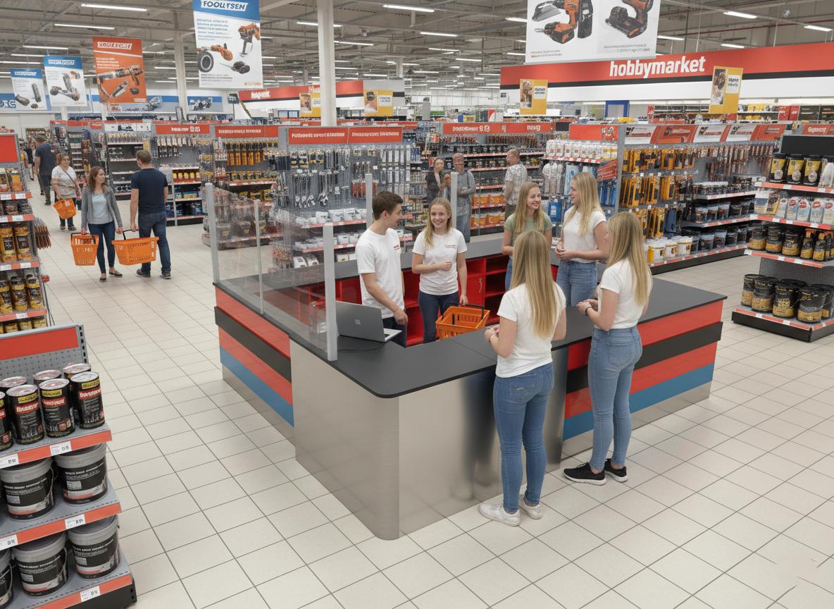 Novinky: Nový hobbymarket s nářadím